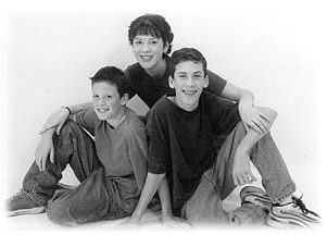 Laura, 17, Robert, 14, Paul, 13, work to improve the quality of their family life.